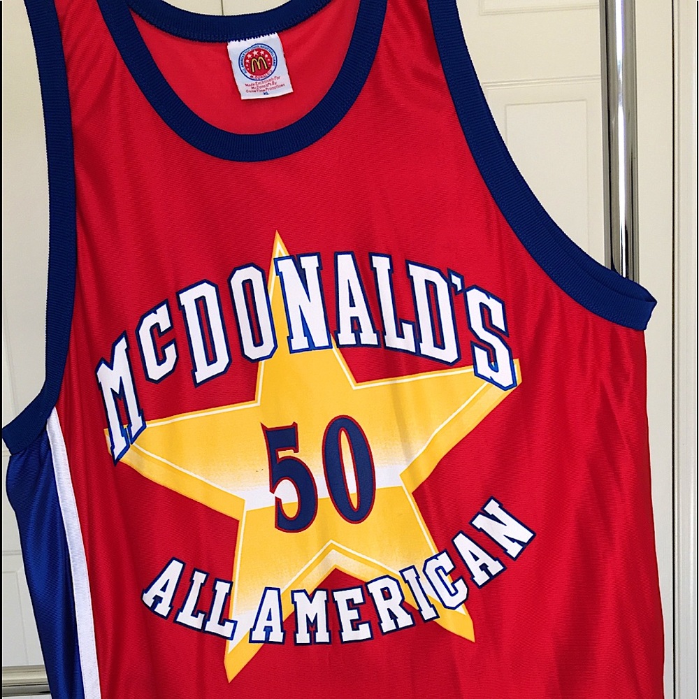 VINTAGE ‘MCDONALD’S ALL-AMERICAN JERSEY!  “MAGGETTE”